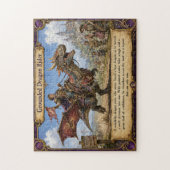 Puzzle Cavalier de dragon ancré dans la réalité Fantastiq (Vertical)