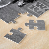Puzzle Cavalier de Rodéo Cheval qui Ruelle 8 Secondes pou (Côté)