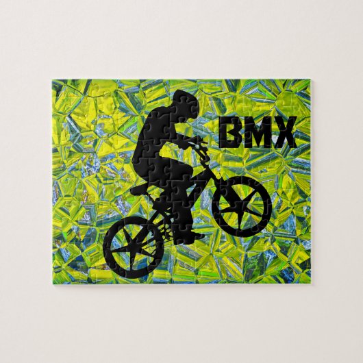 Puzzle Cavalier de vélo de BMX (Horizontal)