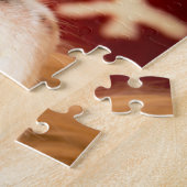Puzzle Cavalier King Charles Snowflake Christmas  (Côté)
