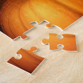 Puzzle Cavalier King Charles Spaniel Chiot Citrouille d'a (Côté)