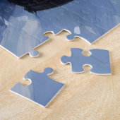 Puzzle Cavalier King Charles Spaniel Christmas Red Truck (Côté)