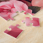 Puzzle Cavalier King Charles Spaniel en Rose (Côté)