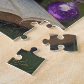 Puzzle Cavalier King Charles Spaniel Fantaisie Halloween (Côté)