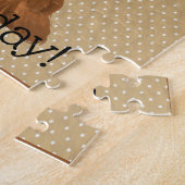 Puzzle Cavalier King Charles Spaniel Gentleman Birthday (Côté)