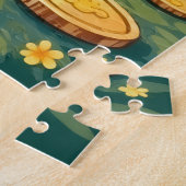 Puzzle Cavalier King Charles Spaniel St Patrick’s Day Dog (Côté)