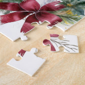 Puzzle Cavalier King Christmas Wreath Festive Pup (Côté)