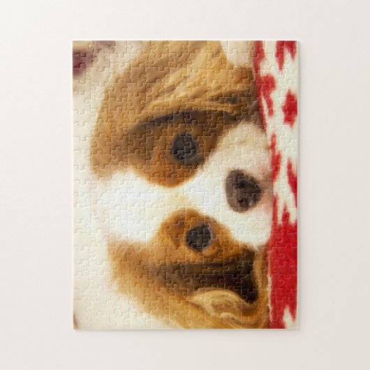 Puzzle Cavalier Le Roi Charles Spaniel Sur La Couverture  (Vertical)