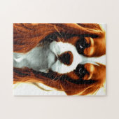 Puzzle cavalier roi charles spaniel blenheim anime (Horizontal)