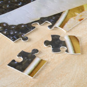 Puzzle Caviar noir et cuillère de nacre à (Côté)
