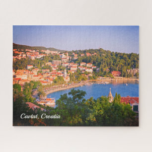 Puzzle Cavtat, Croatie Vue de la ville depuis le mausolée