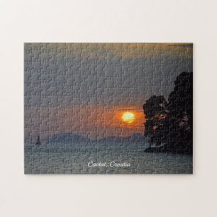 Puzzle Cavtat, Croatie vue Sunset Holiday