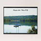 PUZZLE CAYUGA LAKE IN AUTUMN   (Horizontal)