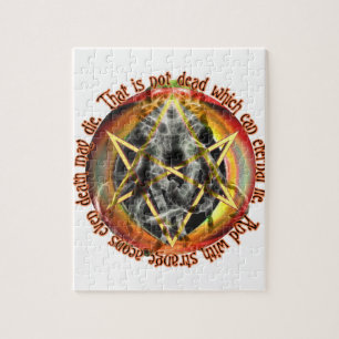 Puzzle Ce n'est pas mort qui peut mentir éternellement