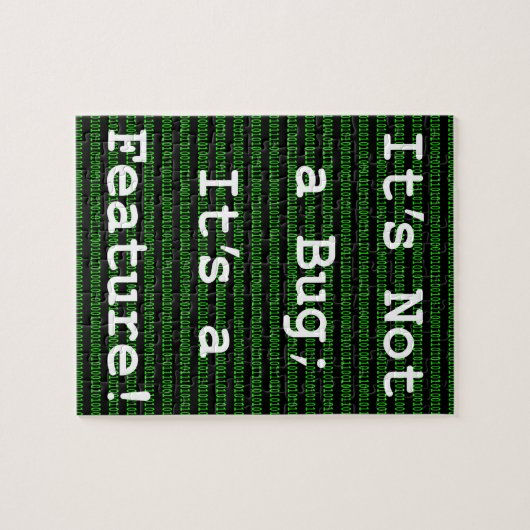 Puzzle Ce n'est pas un bug ; c'est une fonctionnalité ! (Horizontal)