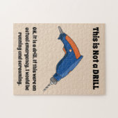 Puzzle Ce n'est pas un exercice (Horizontal)