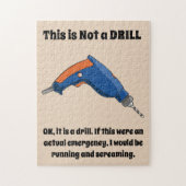 Puzzle Ce n'est pas un exercice (Vertical)