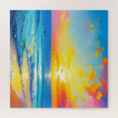 Puzzle "Ce qui est dans l'eau". (Horizontal)