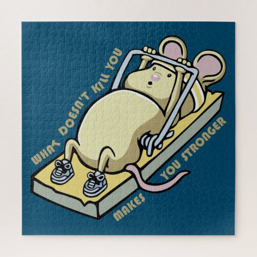 Puzzle Ce qui ne vous tue pas vous rend plus fort (Vertical)