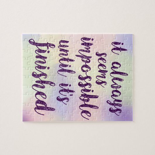 Puzzle Ce semble toujours impossible (Horizontal)