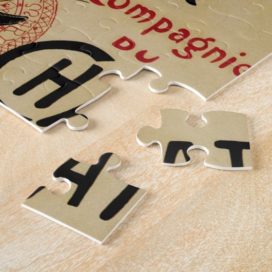 Puzzle Ce Soir Conversation Noir Chat noir, Art Nouveau V (Côté)