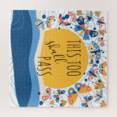 Puzzle Ce Trop Devrait Passer Le Papillon Soleil Inspirat (Horizontal)