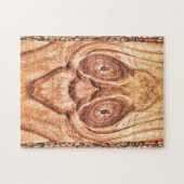 Puzzle Cèdre Art Abstrait Bois (Horizontal)