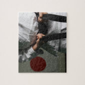 Puzzle Ceinture de serrage de taekwondo (Vertical)