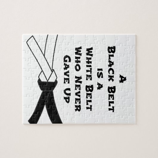 Puzzle Ceinture noire (Horizontal)