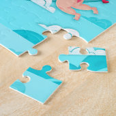 Puzzle Célébration Coeurs d'amour (Côté)