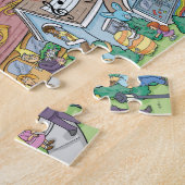 Puzzle Célébration de Pâques à Inka Dinka Doo Town (Côté)