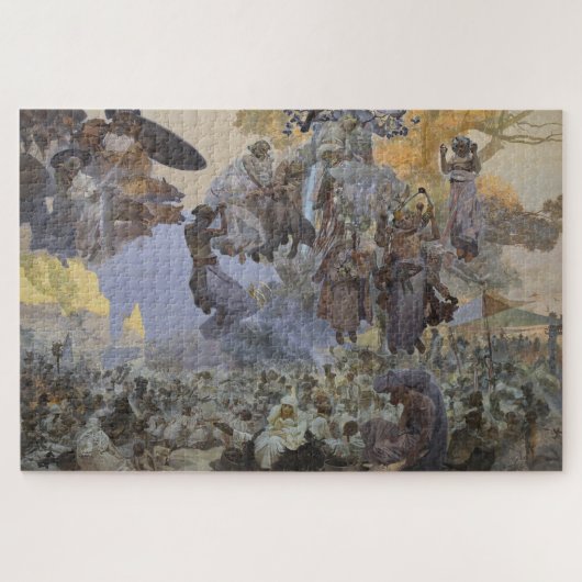 Puzzle Célébration de Svantovit à Rujana par Alphonse (Horizontal)