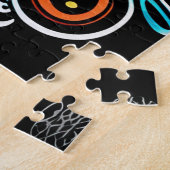 Puzzle Célébration du crâne de sucre vibrant (Côté)