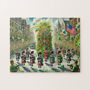 Puzzle Célébration irlandaise, Défilé de la Saint-Patrick