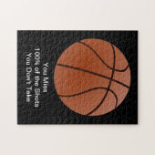 Puzzle Célèbre affiche de basket-ball pour raisons de mot (Horizontal)