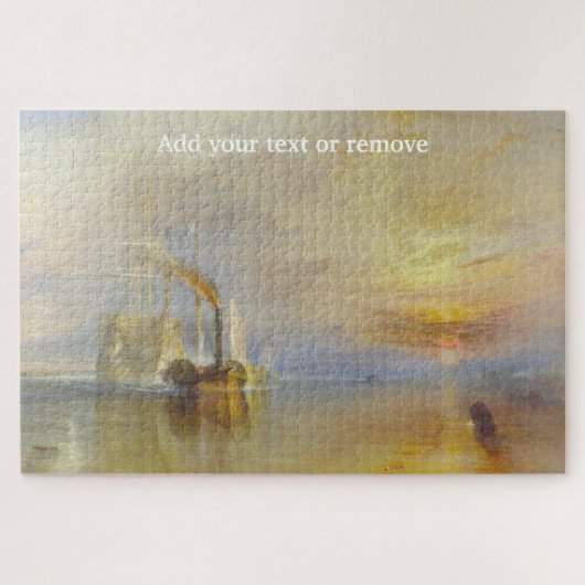 Puzzle Célèbre "The Fighting Temeraire" JMW Turner, 1838, (Horizontal)