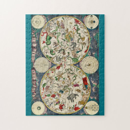 Puzzle CÉLESTE de CARTE (Vertical)