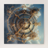 Puzzle céleste Steampunk (Horizontal)