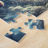 Puzzle Celestial Mandala Astrology Cosmic Zodiac Magic (Côté)