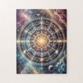 Puzzle Celestial Mandala Astrology Cosmic Zodiac Magic (Vertical)