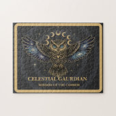 Puzzle Celestial Owl Cosmic Guardian (Horizontal)