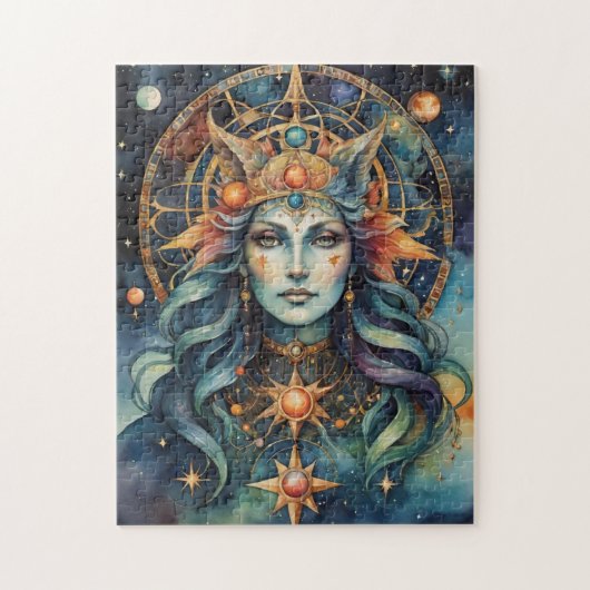 Puzzle Celestial Star Goddess Mystical Alchemy (Vertical)