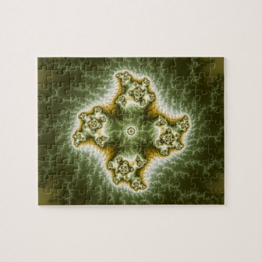 Puzzle Cellule végétale - Art fractal (Horizontal)