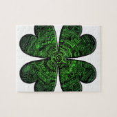 Puzzle Celtic de trèfle/shamrock de feuille du jour (Horizontal)