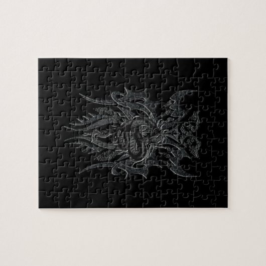 Puzzle celtique de dragon (Horizontal)