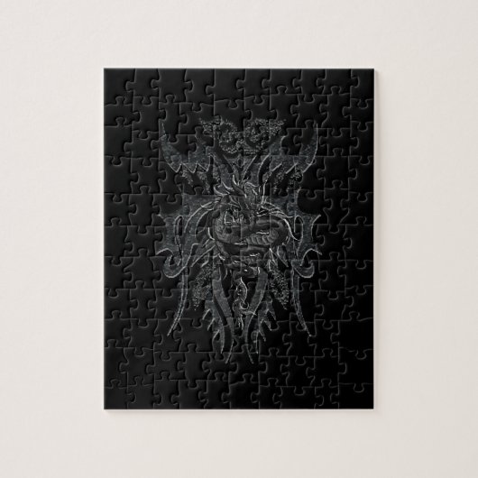 Puzzle celtique de dragon (Vertical)