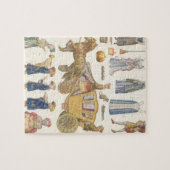 Puzzle Cendrillon, jouets en papier de poupée victorienne (Horizontal)