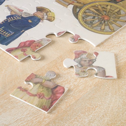 Puzzle Cendrillon, jouets en papier de poupée victorienne (Côté)