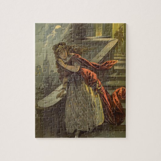 Puzzle Cendrillon vintage, Contes Fairiques Victoriennes (Vertical)