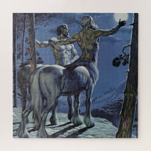 Puzzle Centaures (litho de couleur) (Horizontal)
